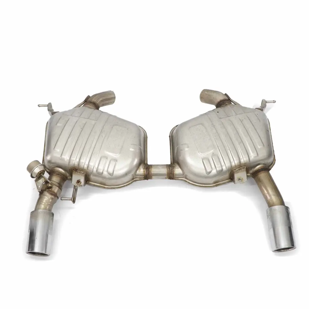 Scatola Silenziatore Doppio Tubo Silenziatore posteriore per BMW E92 E93 335i con numero di parte 7553612 BMW E92 E93 335i Scatola Silenziatore Doppio Tubo Silenziatore posteriore - SKU 7553612 - Numero di parte 7553612