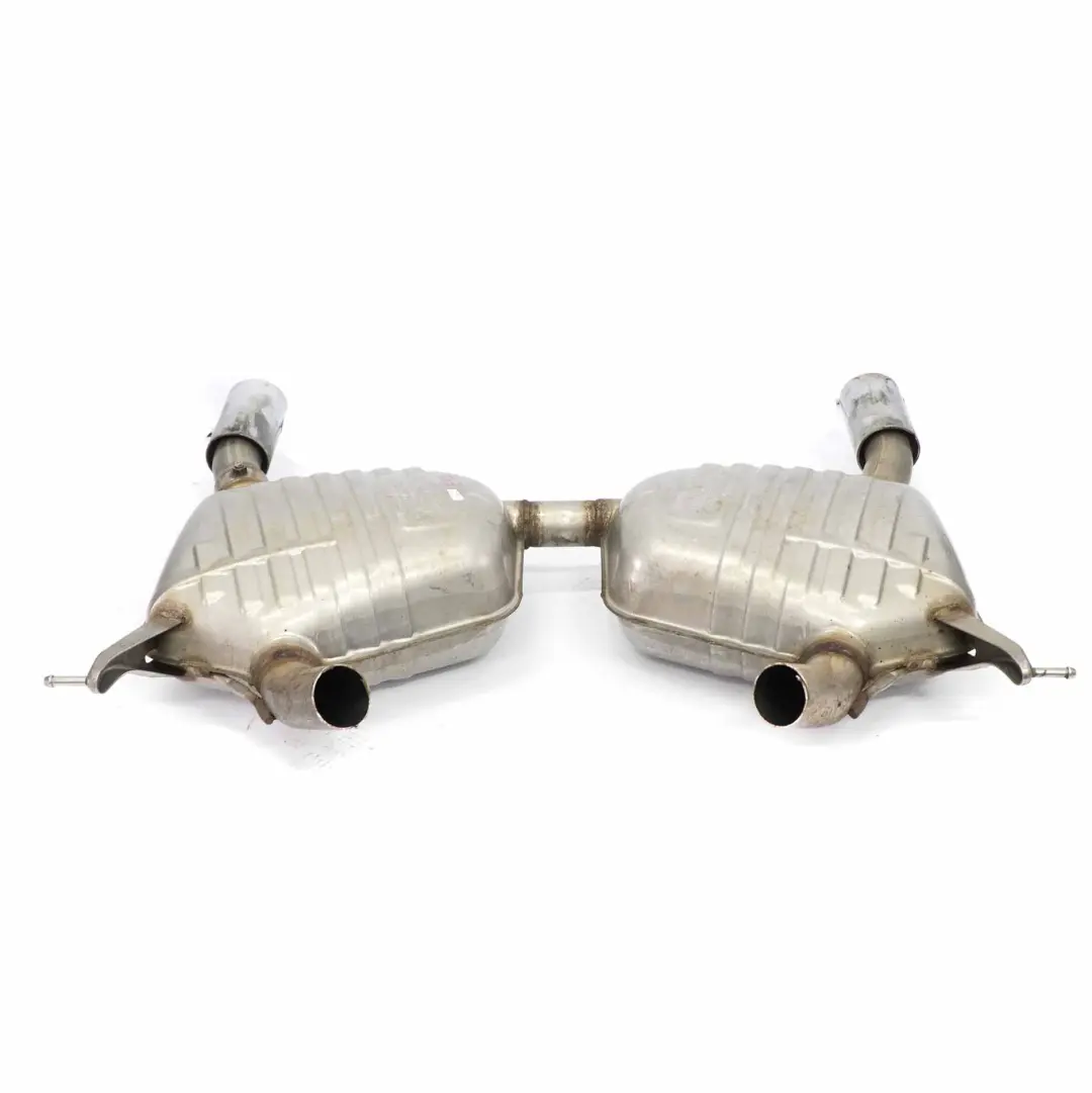 Scatola Silenziatore Doppio Tubo Silenziatore posteriore per BMW E92 E93 335i con numero di parte 7553612 BMW E92 E93 335i Scatola Silenziatore Doppio Tubo Silenziatore posteriore - SKU 7553612 - Numero di parte 7553612