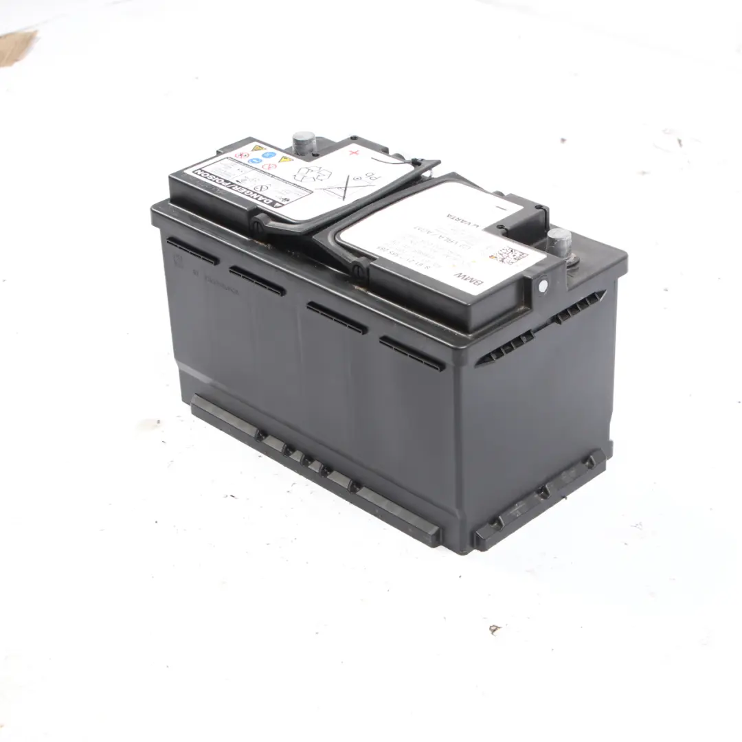 Varta VRLA / AGM 12V Accumulator Battery 80Ah 800A 7555718 to BMW with Part number 7555285 BMW Varta VRLA / AGM 12V Accumulator Battery 80Ah 800A 7555718 - SKU 7555285 - Part number 7555285