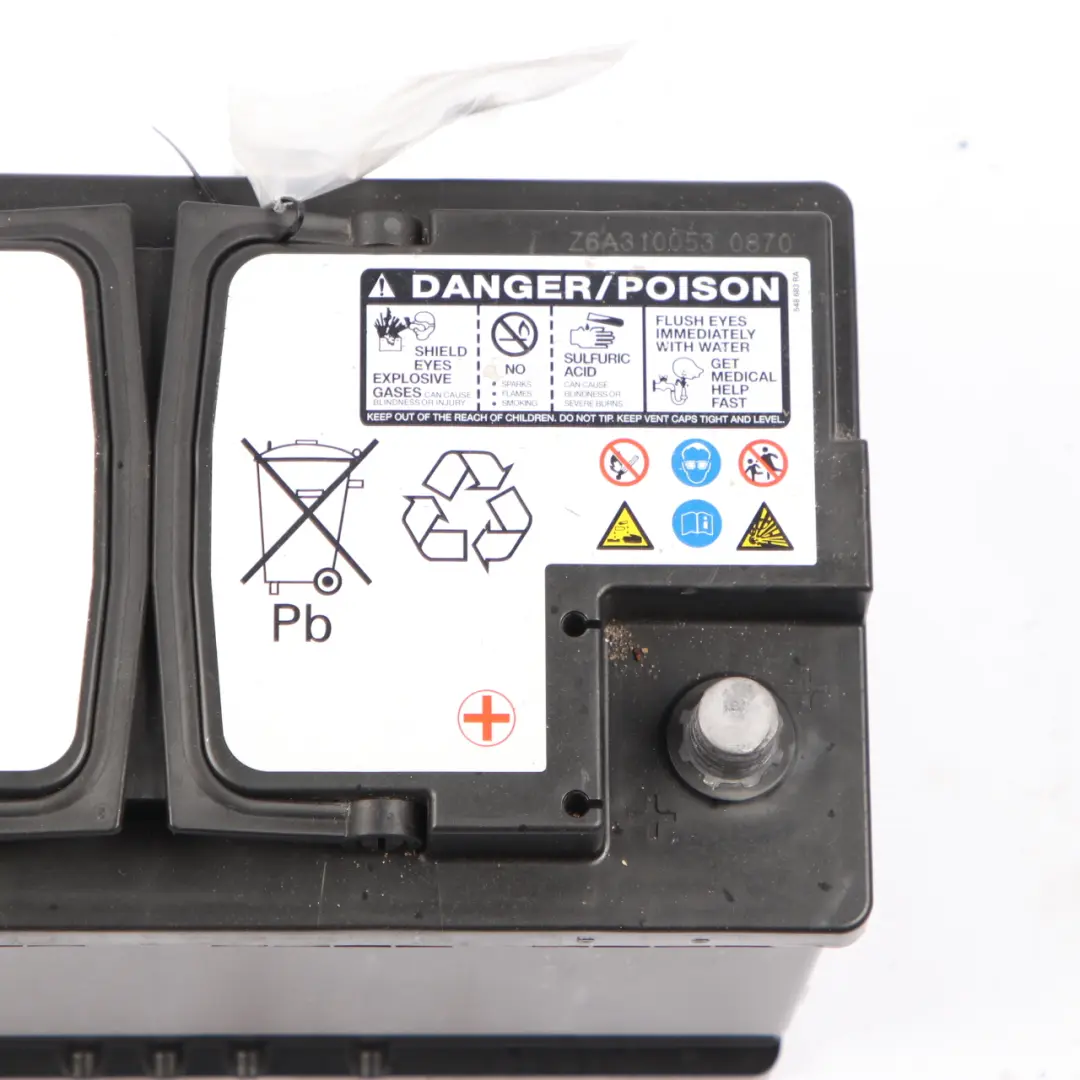 BMW Varta VRLA / AGM 12V Accumulator Battery 80Ah 800A 7555718 - SKU 7555285 - Part number 7555285