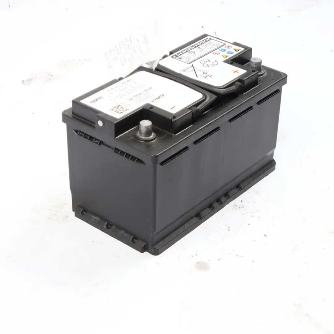 Varta VRLA / AGM 12V Accumulator Battery 80Ah 800A 7555718 to BMW with Part number 7555285 BMW Varta VRLA / AGM 12V Accumulator Battery 80Ah 800A 7555718 - SKU 7555285 - Part number 7555285