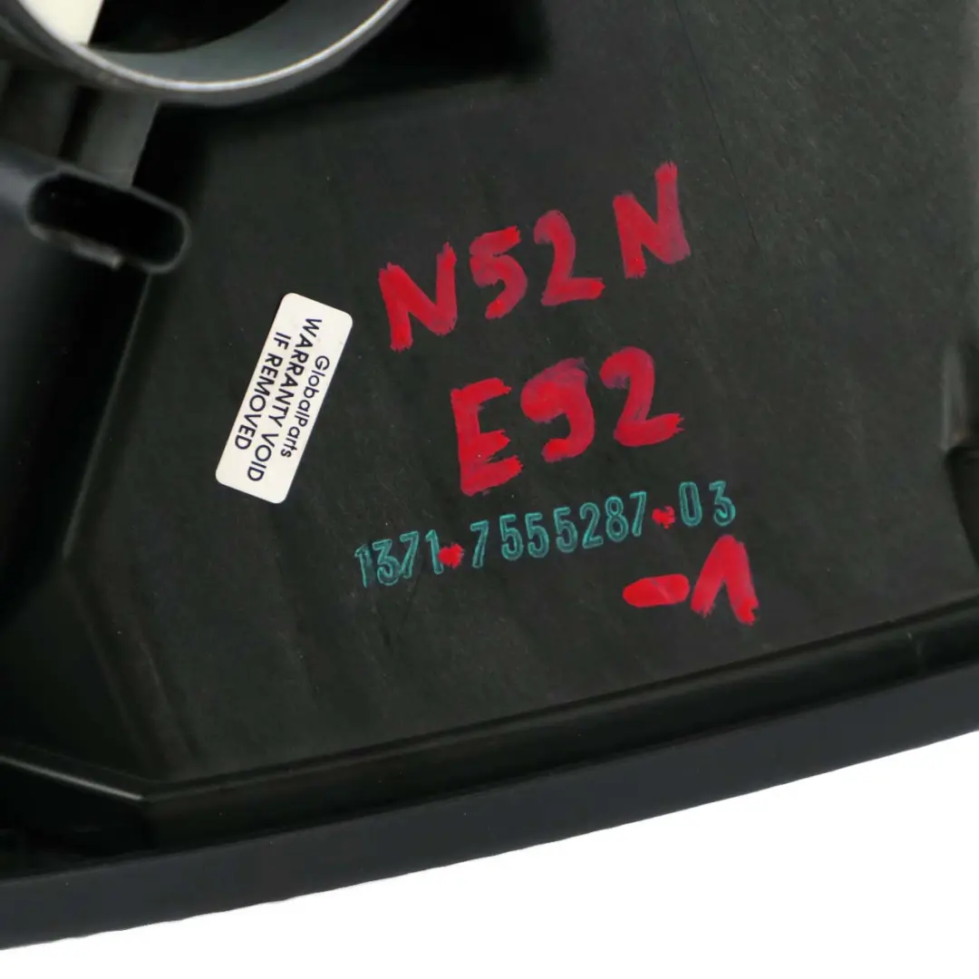 BMW 3 E90 E91 E92 N52N N53 Air Intake Silencer Muffler Filter Box Petrol - SKU 7555287-1 - Part number 7555287