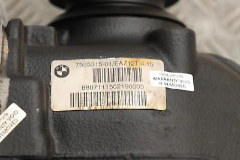 Differential Diff 4,10 Ratio WARRANTY für BMW 1 3 Series E87 LCI E90 Rear mit Teilenummer 7555315 BMW 1 3 Series E87 LCI E90 Rear Differential Diff 4,10 Ratio WARRANTY - SKU 7555315 - Teilenummer 7555315