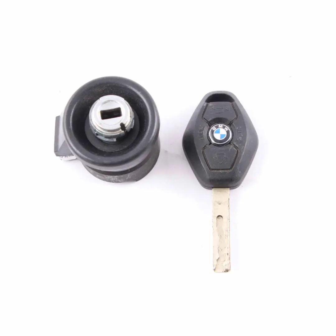 BMW E60 E61 523i Benzin N52 177HP ECU Steuergerät DME CAS2 + Schlüssel - SKU 7555361-6 - Teilenummer 7555361