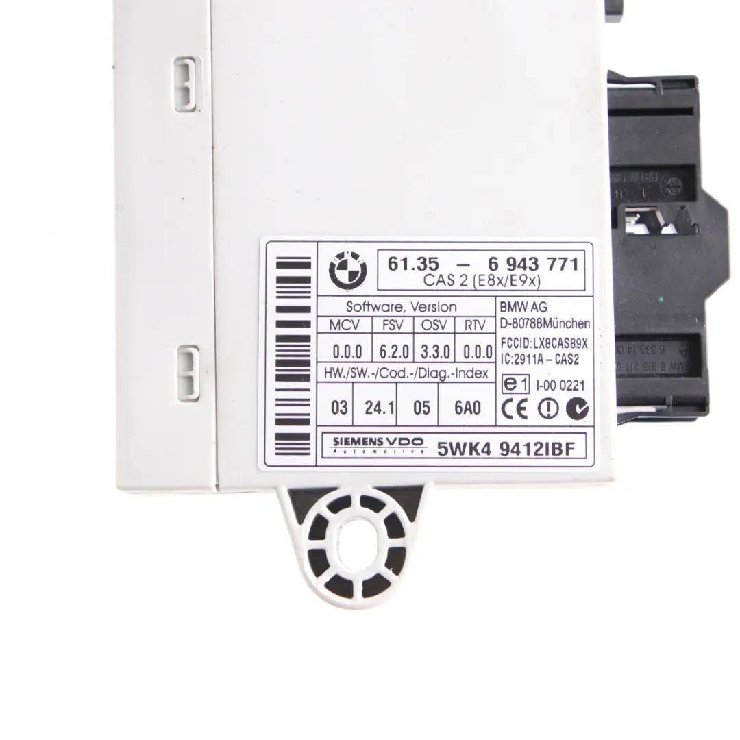 BMW E60 E61 E90 E91 330i 530i Petrol N52 ECU Kit DME CAS2 Key Automatic - SKU 7555361-7 - Part number 7555361