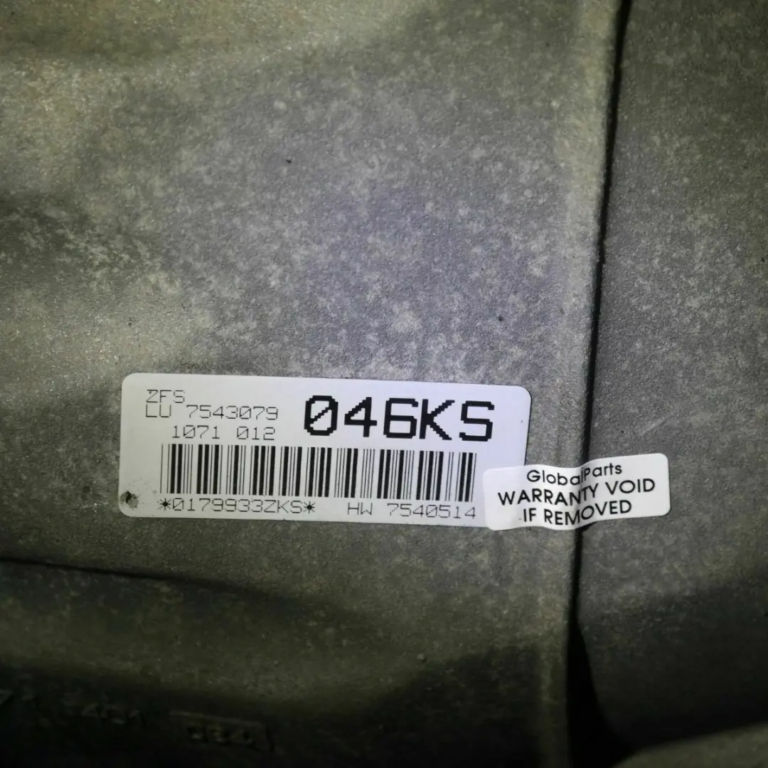 N46 Skrzynia Biegów Automatyczna GA6HP19Z do BMW E87 E90 E91 120i 320i o numerze 7556041 BMW E87 E90 E91 120i 320i N46 Skrzynia Biegów Automatyczna GA6HP19Z - SKU 7556041 - Numer Części 7556041