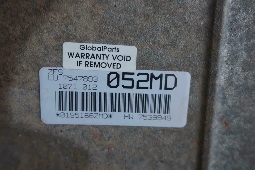 BMW E60 E87 E90 E91 120d 320d 520d M47N2 Automatique Transmission GARANTIE - SKU 7556047 - Numéro de pièce 7556047