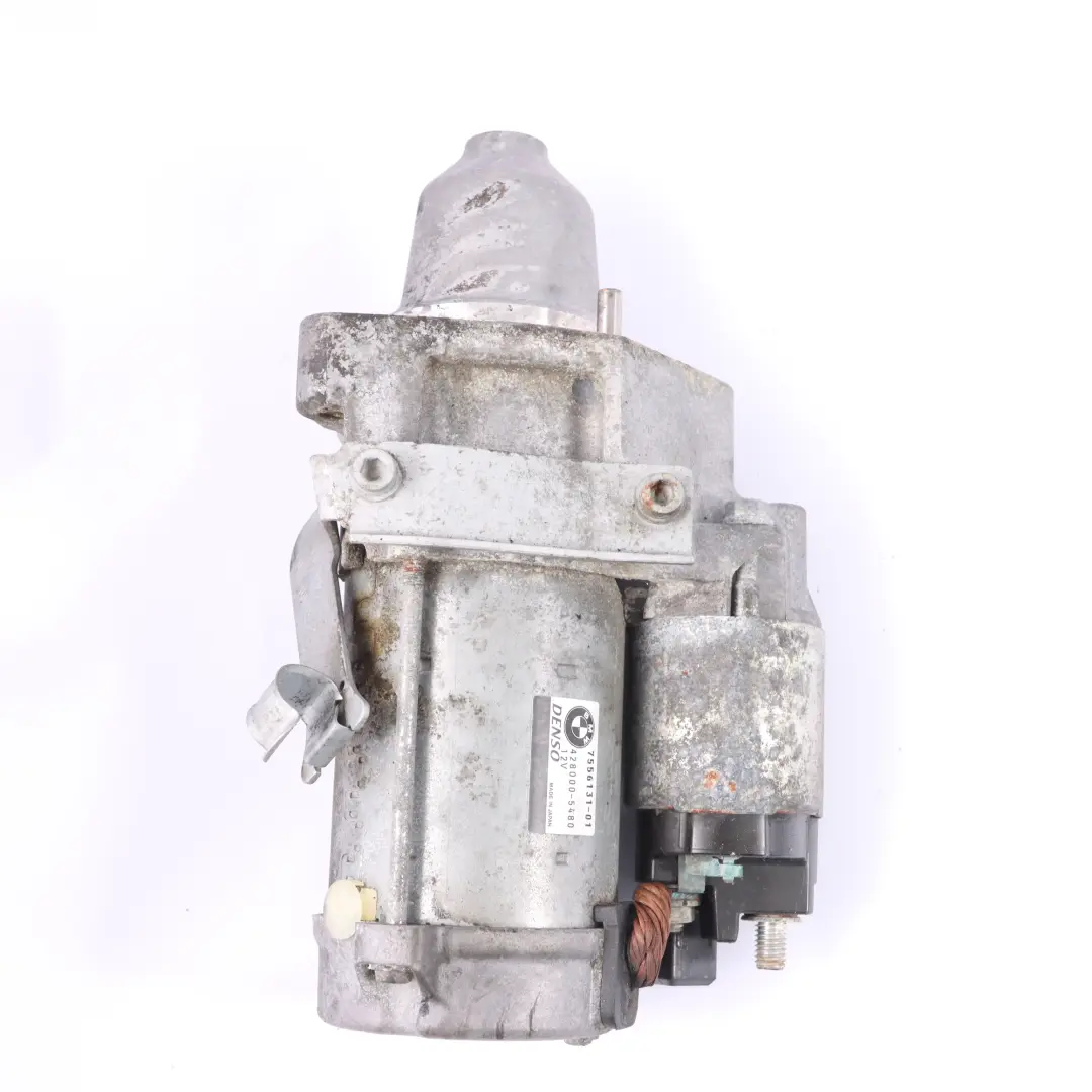 Starter BMW F10 F07GT F13 F03 X5 E70 Petrol N63 Starter Motor 1.6 KW to with Part number 7556131 Starter BMW F10 F07GT F13 F03 X5 E70 Petrol N63 Starter Motor 1.6 KW - SKU 7556131 - Part number 7556131