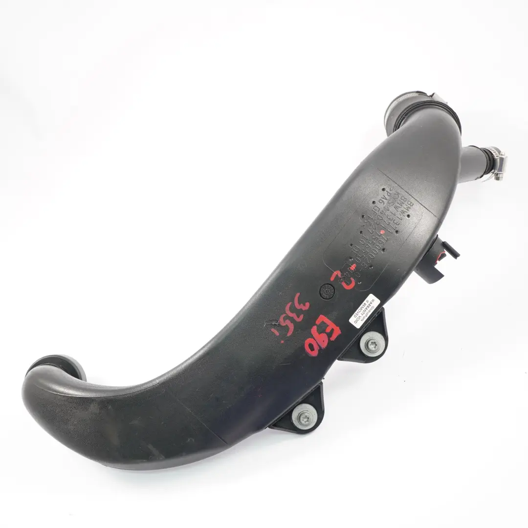 Intake Duct BMW E82 E88 135i E90 E91 335i Hose Pipe Line Tube to Air with Part number 7556550 Air Intake Duct BMW E82 E88 135i E90 E91 335i Hose Pipe Line Tube - SKU 7556550-2 - Part number 7556550