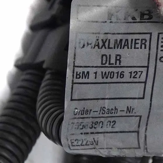 Cableado BMW Z4 E85 E86 Gasolina N52 Loom Arnés Módulo Manual para Motor con número de pieza 7556880 Motor Cableado BMW Z4 E85 E86 Gasolina N52 Loom Arnés Módulo Manual - SKU 7556880 - Número de pieza 7556880