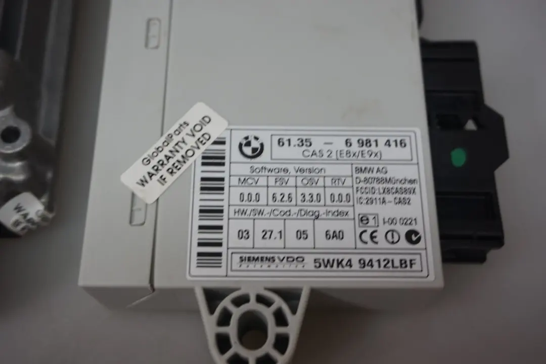 BMW E87 E90 120i 320i N46 150HP Engine ECU KIT DME CAS2 + Key 7557290 Manual - SKU 7557290-2 - Part number 7565301