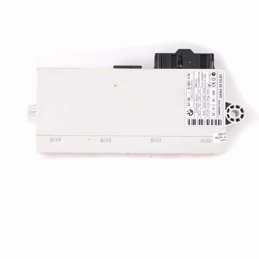 BMW E87 E90 120i 320i N46 150HP Engine ECU KIT DME CAS2 + Key 7557290 Manual - SKU 7557290-2 - Part number 7565301