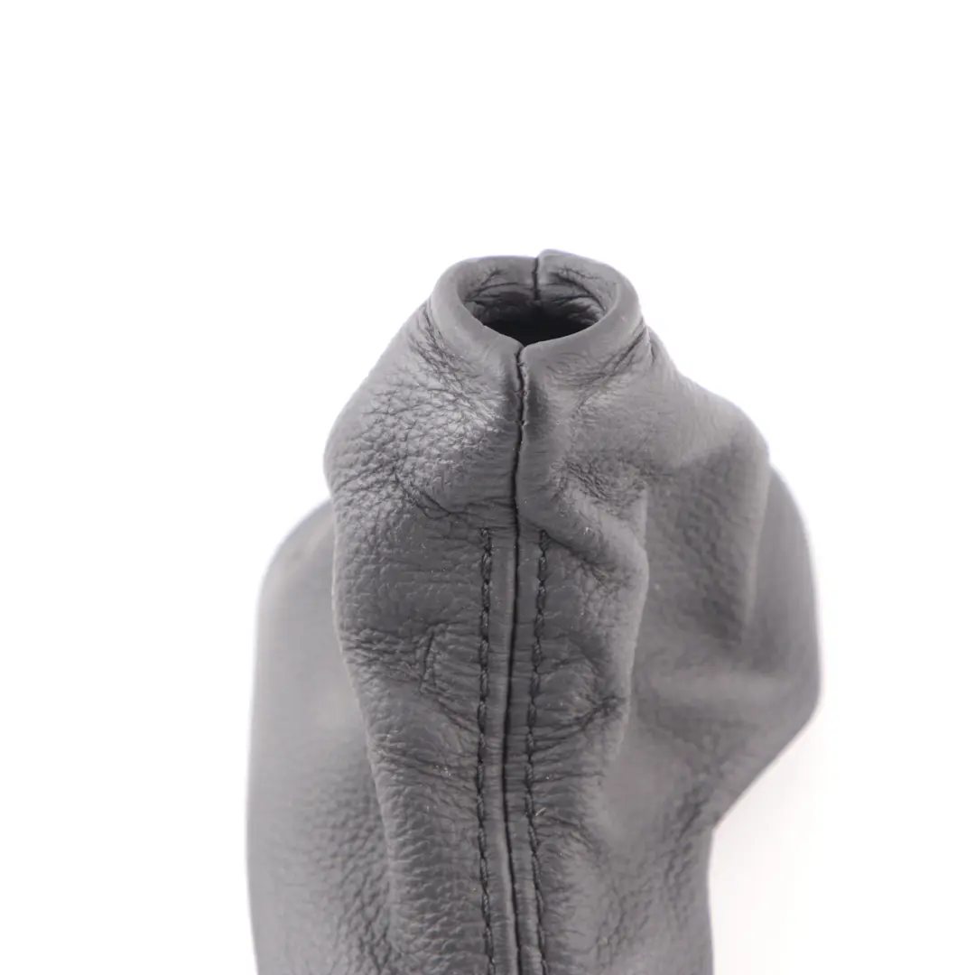 Selector Lever Cover Leather Black to BMW E63 E64 Gear with Part number 7557314 BMW E63 E64 Gear Selector Lever Cover Leather Black - SKU 7557314 - Part number 7557314