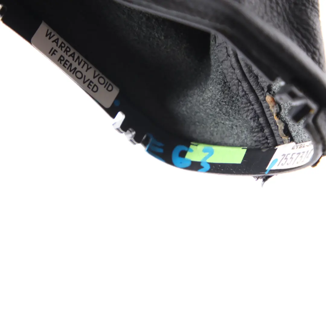 Selector Lever Cover Leather Black to BMW E63 E64 Gear with Part number 7557314 BMW E63 E64 Gear Selector Lever Cover Leather Black - SKU 7557314 - Part number 7557314