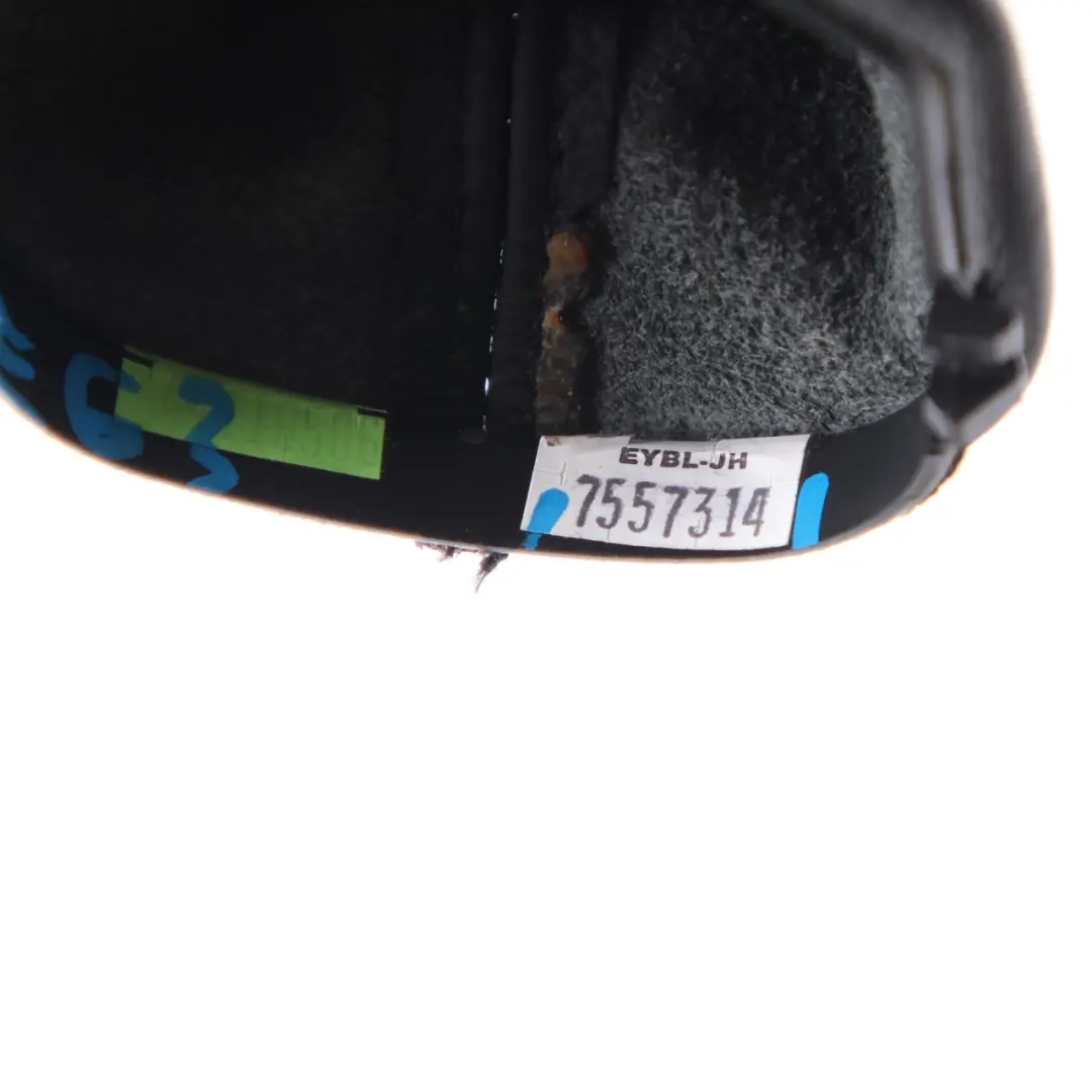 Selector Lever Cover Leather Black to BMW E63 E64 Gear with Part number 7557314 BMW E63 E64 Gear Selector Lever Cover Leather Black - SKU 7557314 - Part number 7557314