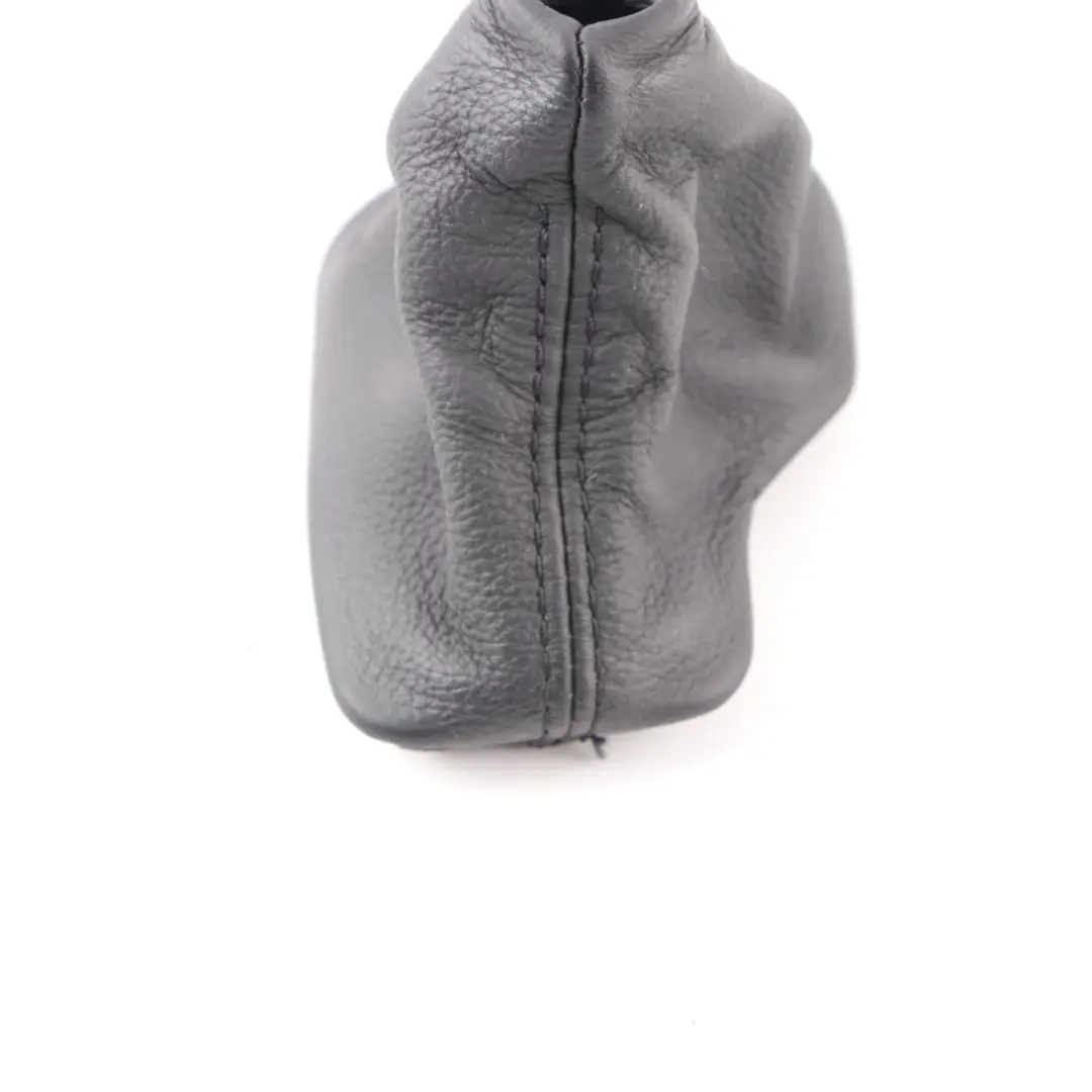 Selector Lever Cover Leather Black to BMW E63 E64 Gear with Part number 7557314 BMW E63 E64 Gear Selector Lever Cover Leather Black - SKU 7557314 - Part number 7557314