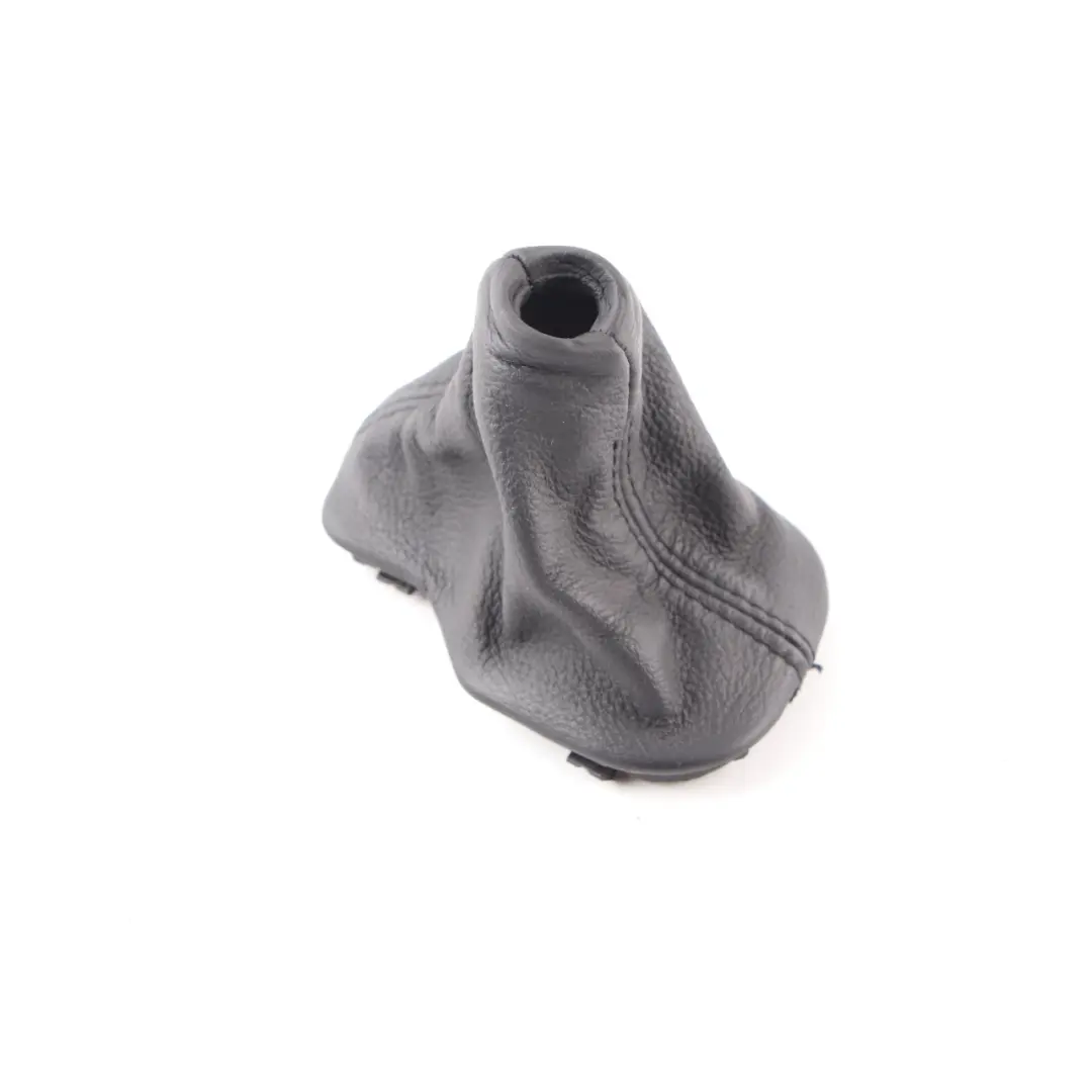 Selector Lever Cover Leather Black to BMW E63 E64 Gear with Part number 7557314 BMW E63 E64 Gear Selector Lever Cover Leather Black - SKU 7557314 - Part number 7557314