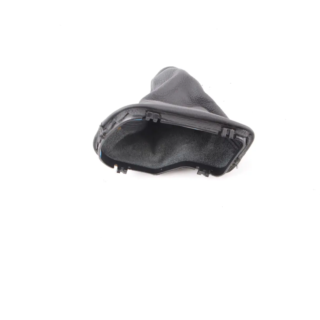 BMW E63 E64 Gear Selector Lever Cover Leather Black - SKU 7557314 - Part number 7557314