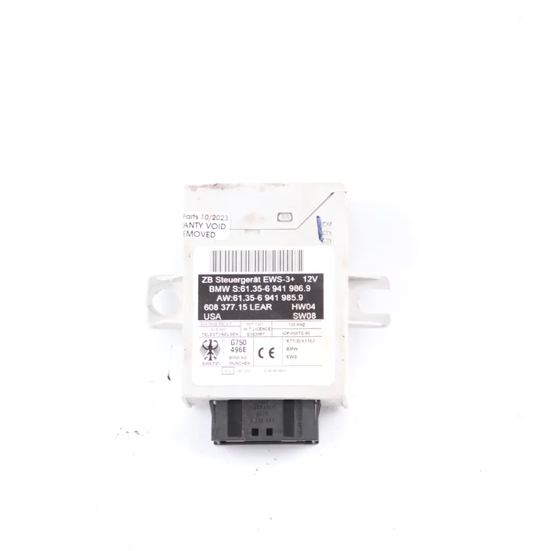 Mini Cooper R50 1.6 W10 116HP Engine ECU Kit DME + EWS + Key Automatic - SKU 7557395-12 - Part number 7557395