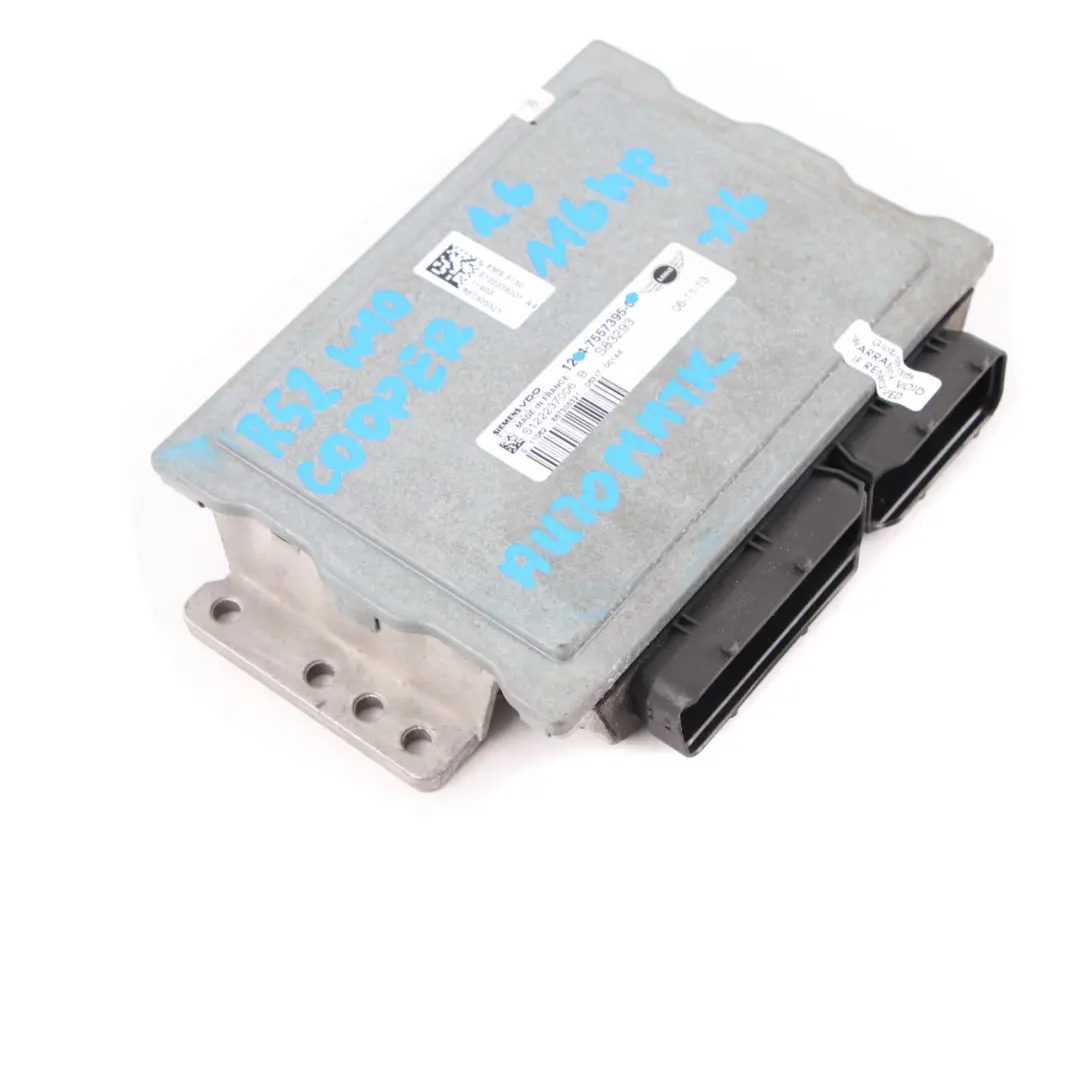 MINI Cooper R50 R52 W10 1.6 Petrol Engine Control Unit ECU DME Automatic - SKU 7557395-16 - Part number 7557395