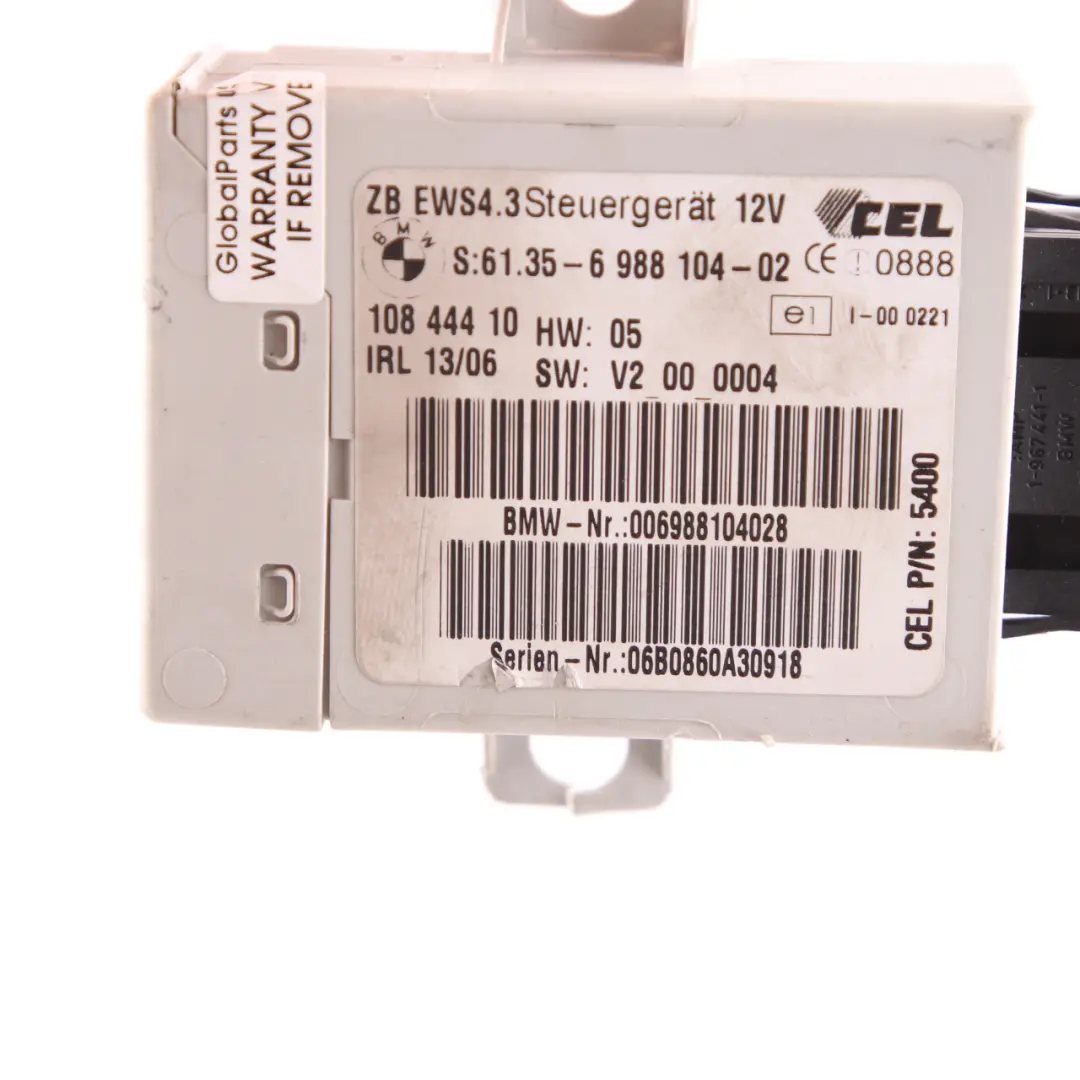 116HP Engine Control Unit ECU Kit DME + EWS + Key to Mini Cooper R50 W10 with Part number 7557395 Mini Cooper R50 W10 116HP Engine Control Unit ECU Kit DME + EWS + Key - SKU 7557395-17 - Part number 7557395