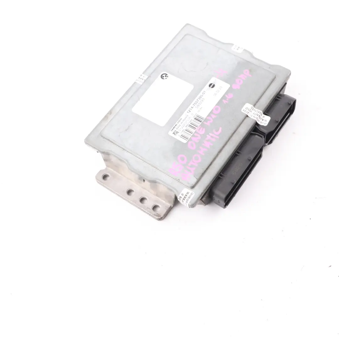 90HP Motore Unità controllo Modulo ECU Automatico per Mini R50 R52 W10 1.6 con numero di parte 7557395 Mini R50 R52 W10 1.6 90HP Motore Unità controllo Modulo ECU Automatico - SKU 7557395-4 - Numero di parte 7557395
