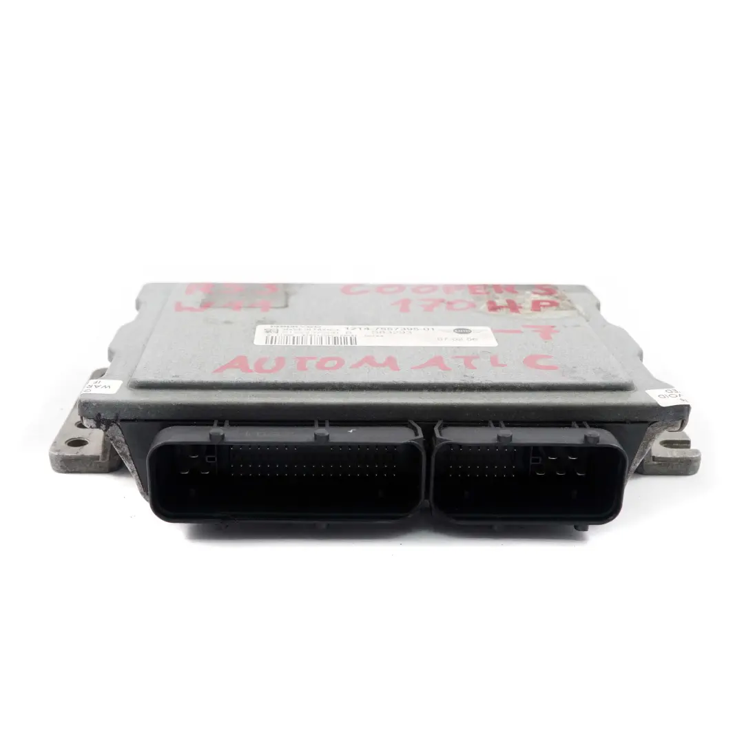 170HP Unità Di Controllo Motore Automatico per MINI Cooper S R52 R53 W11 con numero di parte 7557395 MINI Cooper S R52 R53 W11 170HP Unità Di Controllo Motore Automatico - SKU 7557395-7 - Numero di parte 7557395