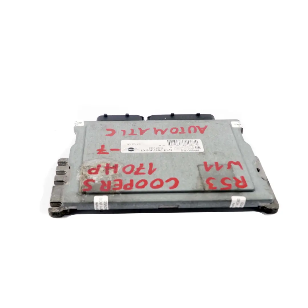 170HP Unità Di Controllo Motore Automatico per MINI Cooper S R52 R53 W11 con numero di parte 7557395 MINI Cooper S R52 R53 W11 170HP Unità Di Controllo Motore Automatico - SKU 7557395-7 - Numero di parte 7557395