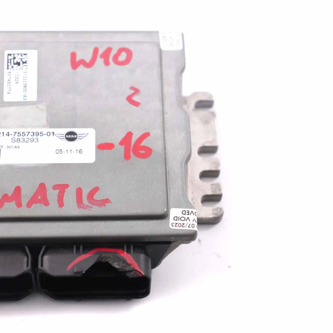 Mini Cooper R50 R52 W10 1.6 Unita Controllo Motore Ecu Dme Manuale - SKU 7557395-9 - Numero di parte 7557395