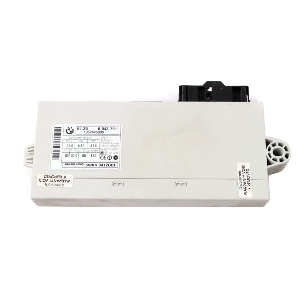 BMW E87 E90 116i 316i Petrol Engine N45 ECU Kit DME + CAS2 + Key Manual - SKU 7557809-2 - Part number 7557809