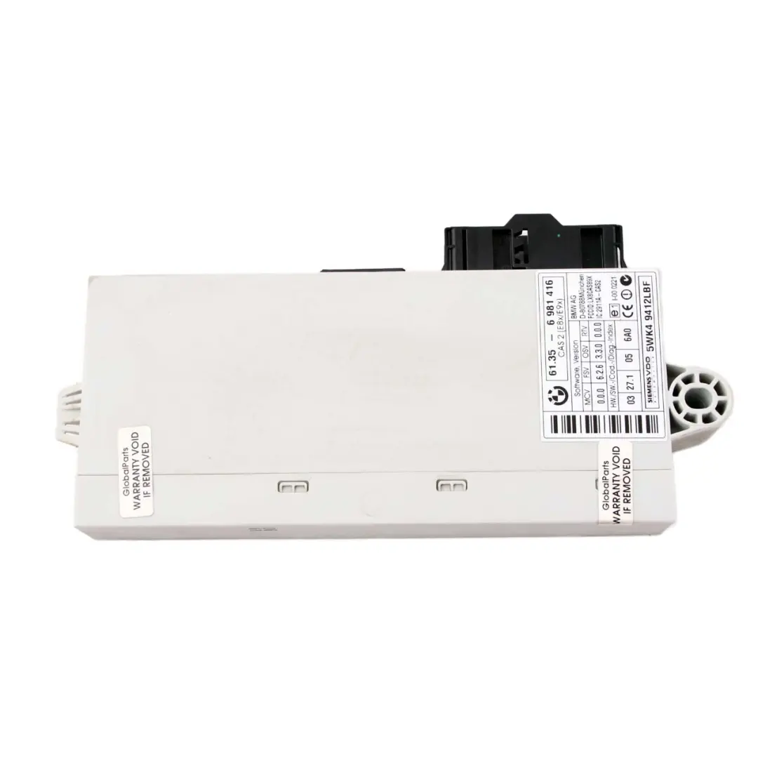 BMW 1 3 E87 E90 N45 116i 316i Benzin ECU Bausatz DME CAS 2 Schlüssel - SKU 7557809-7 - Teilenummer 7557809