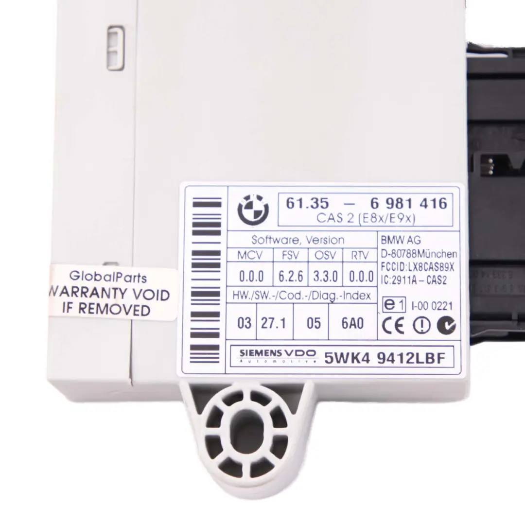 N45 116i 316i Petrol ECU Kit DME + CAS 2 + Keys Manual to BMW 1 3 E87 E90 with Part number 7557809 BMW 1 3 E87 E90 N45 116i 316i Petrol ECU Kit DME + CAS 2 + Keys Manual - SKU 7557809-7 - Part number 7557809