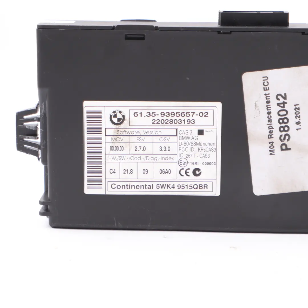 BMW E60 E90 330i 530i N52 Motor Steuergerät DME CAS2 + Schlüssel Manu - SKU 7559178-8 - Teilenummer 7559178
