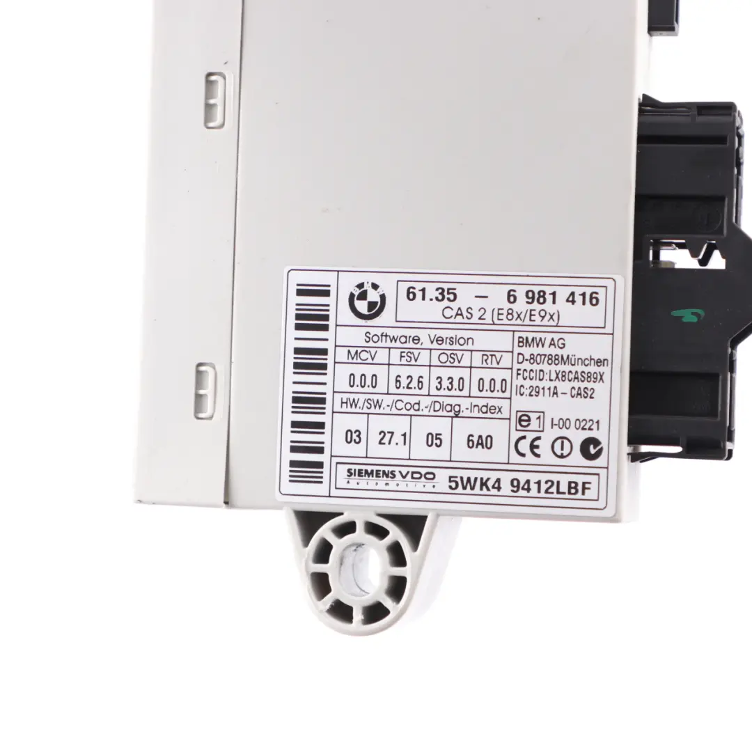 BMW E60 E90 E91 325i 525i N52 218HP Engine ECU Kit DME CAS2 + Key Manual - SKU 7559178-9 - Part number 7559178