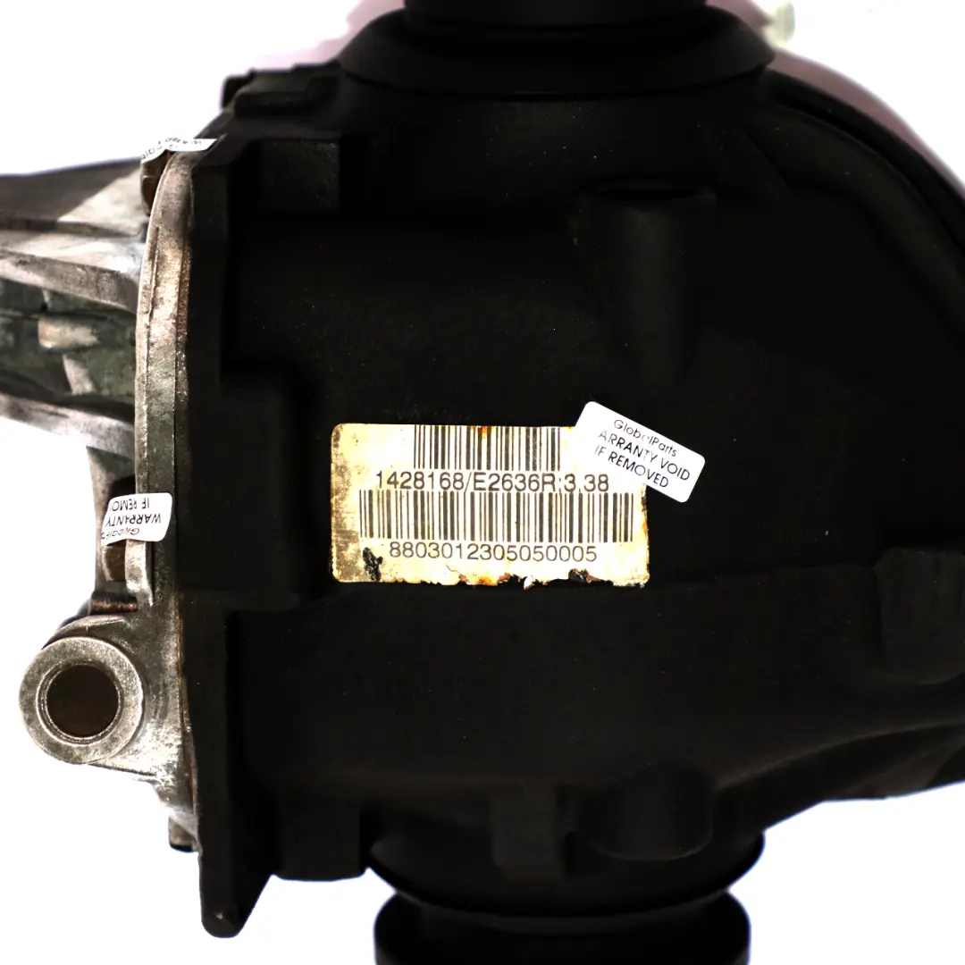 Differential Diff 3,38 Ratio WARRANTY to BMW 3 Series E46 Rear with Part number 1428168 BMW 3 Series E46 Rear Differential Diff 3,38 Ratio WARRANTY - SKU 7559330 - Part number 1428168