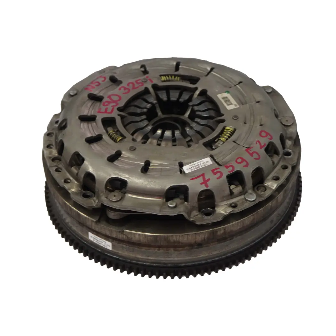 N53 Dual Twin Mass Flywheel Clutch Kit to BMW 3 5 Series E60 E61 E90 E91 325i 525i with Part number 7559529 BMW 3 5 Series E60 E61 E90 E91 325i 525i N53 Dual Twin Mass Flywheel Clutch Kit - SKU 7559529 - Part number 7559529