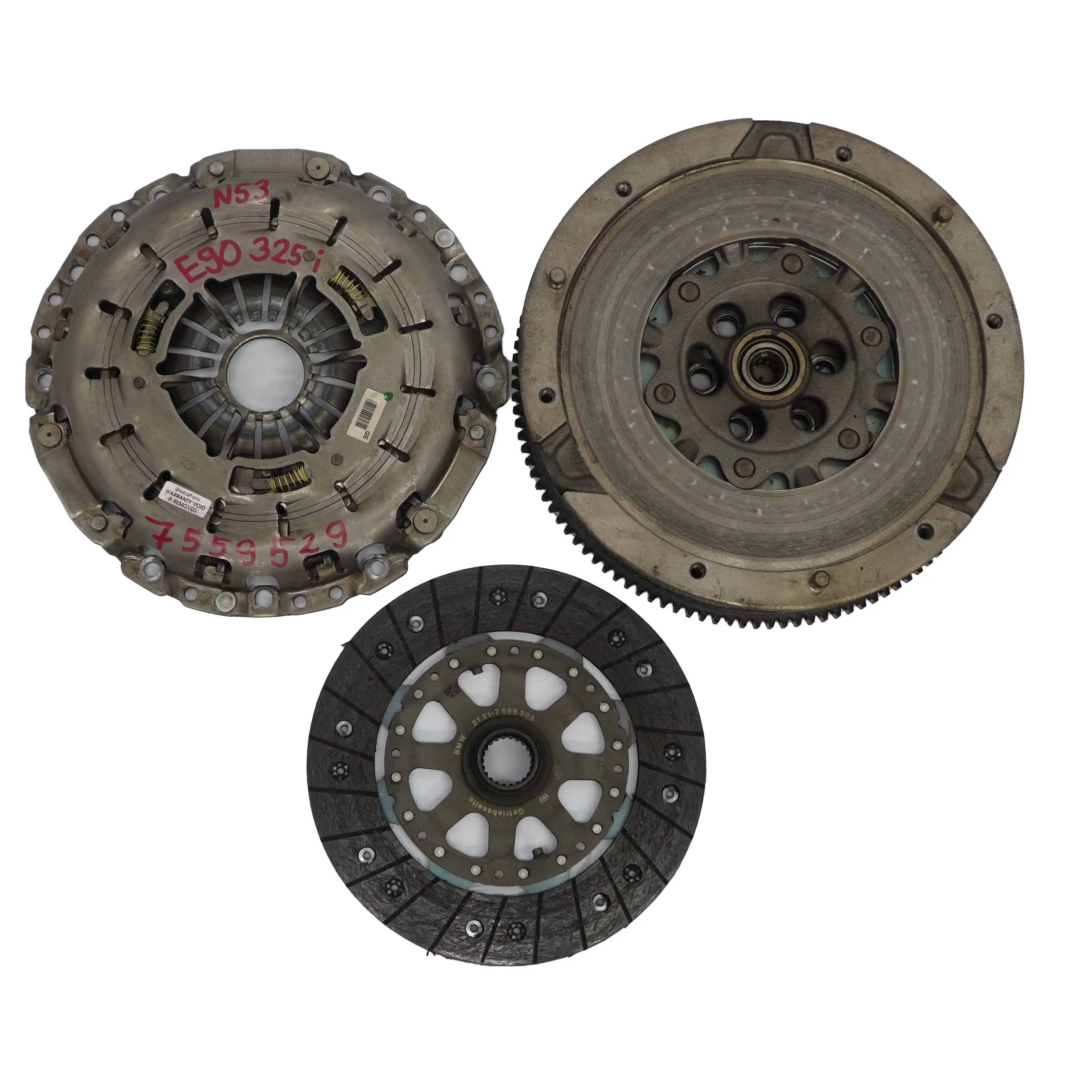 BMW E60 E61 E90 E91 325i 525i N53 Kit De embrague De doble volante bimasa