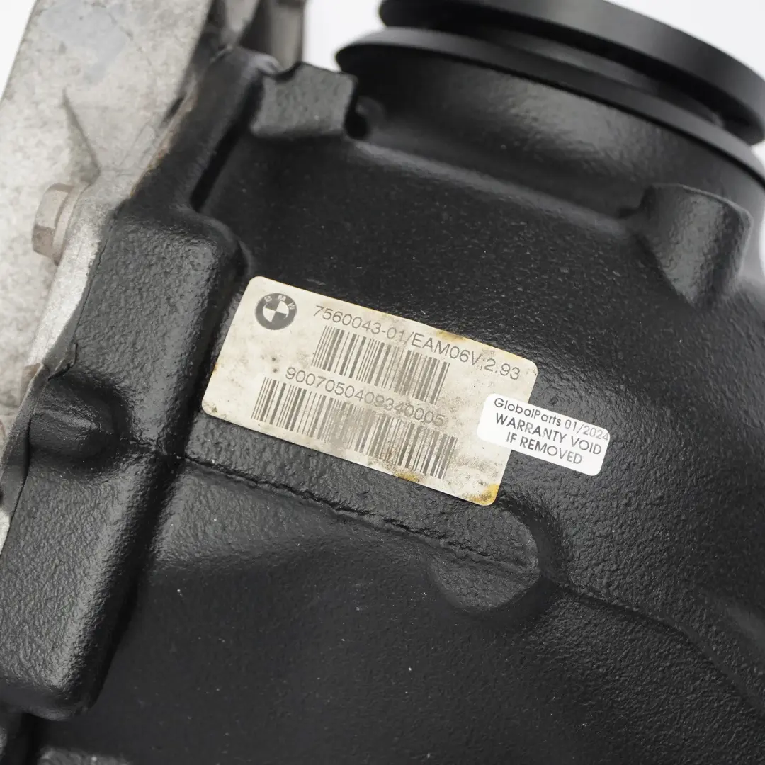 BMW E60 E61 LCI 550i N62N Différentiel arrière 2,93 Ratio 7560043 GARANTIE - SKU 7560044 - Numéro de pièce 7560044