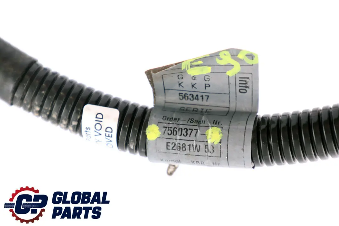 Cable Alternador BMW E81 E82 E87 E88 E90 E91 LCI Arranque B+ para con número de pieza 7560377 Cable Alternador BMW E81 E82 E87 E88 E90 E91 LCI Arranque B+ - SKU 7560377 - Número de pieza 7560377