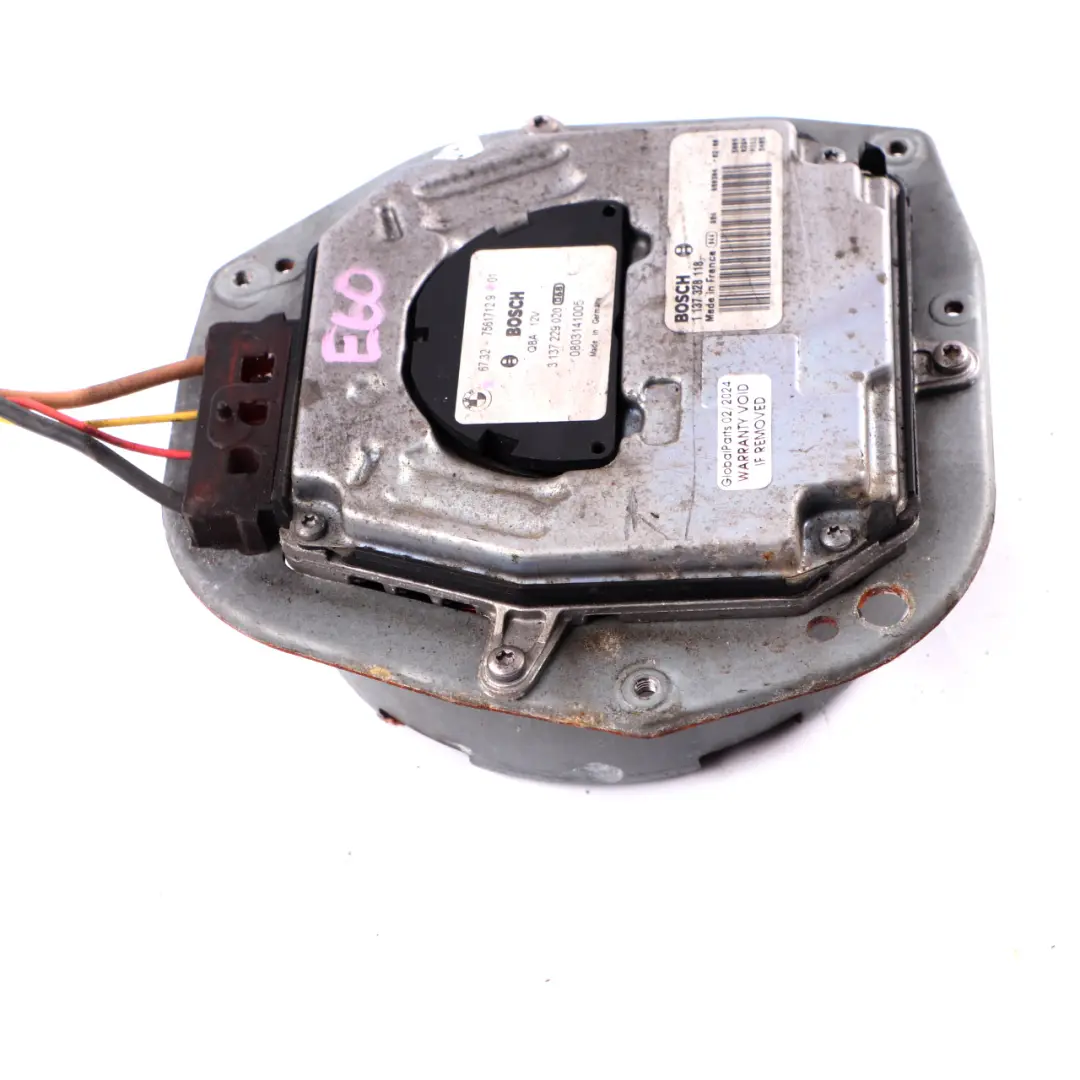 BMW E60 E61 Motor Diesel Radiador Ventilador - SKU 7561712 - Número de pieza 7561712