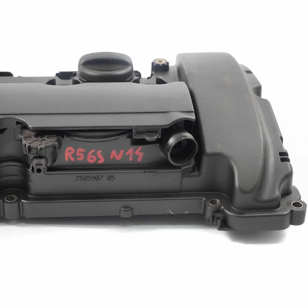 Cylinder Head Cover Mini R55 R56 Cooper S N14 Petrol Engine to with Part number 7561714 Cylinder Head Cover Mini R55 R56 Cooper S N14 Petrol Engine - SKU 7561714-1 - Part number 7561714