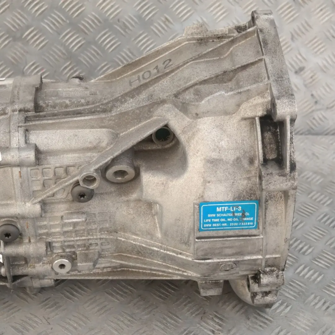 BMW E60 LCI 520d N47 Caja Cambios Manual 6 Velocidades GS6-37DZ H012 GARANTIA - SKU 7561767 - Número de pieza 7561767