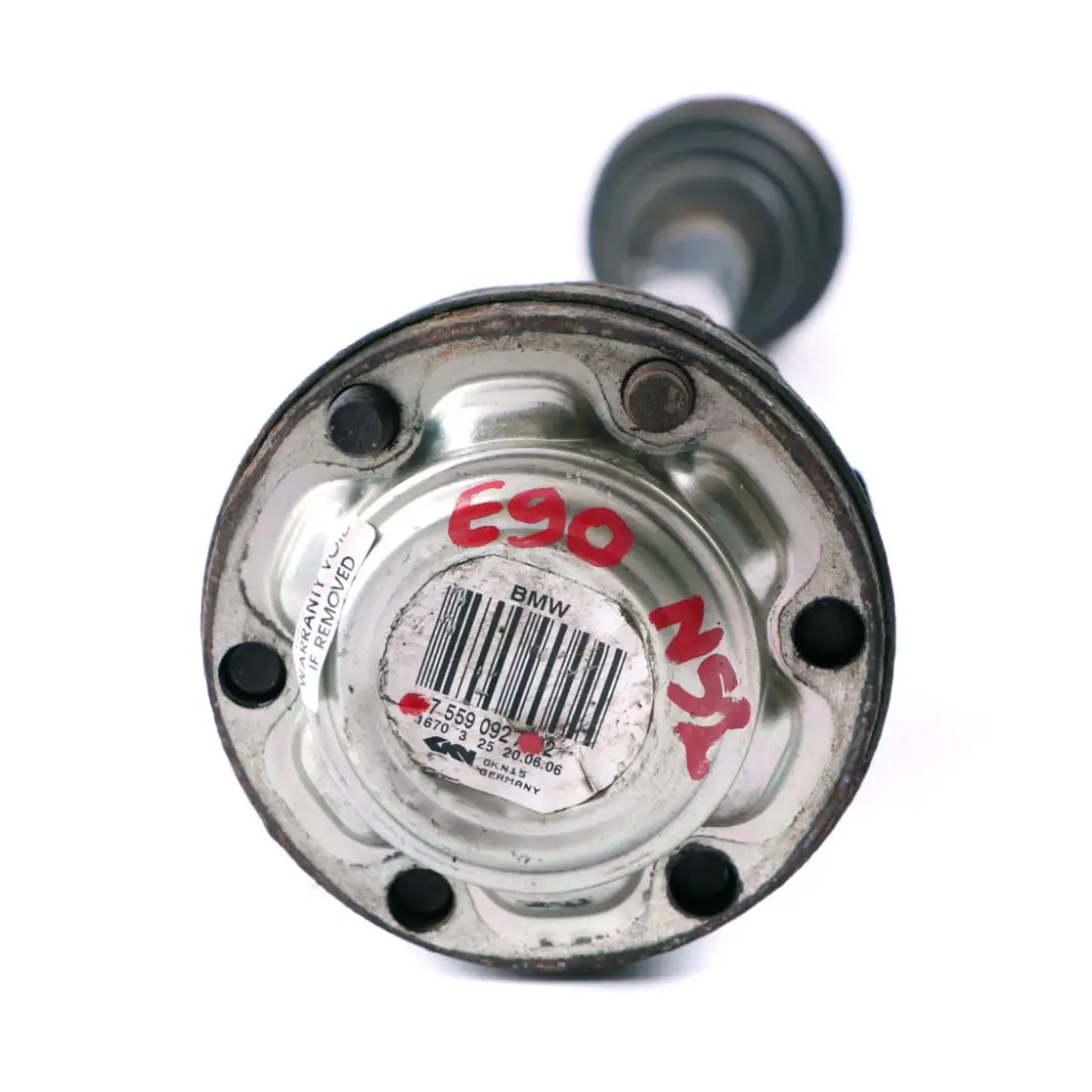 N52 Półoś Prawa Tył Automatyczna Skrzynia L=86mmD=27mm 7559092 do BMW E90 325i o numerze 7561798 BMW E90 325i N52 Półoś Prawa Tył Automatyczna Skrzynia L=86mmD=27mm 7559092 - SKU 7561798 - Numer Części 7561798