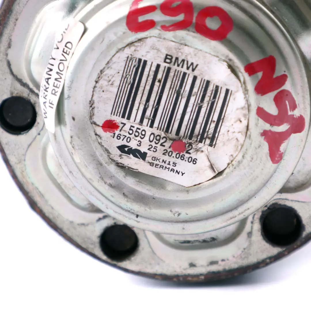 N52 Półoś Prawa Tył Automatyczna Skrzynia L=86mmD=27mm 7559092 do BMW E90 325i o numerze 7561798 BMW E90 325i N52 Półoś Prawa Tył Automatyczna Skrzynia L=86mmD=27mm 7559092 - SKU 7561798 - Numer Części 7561798