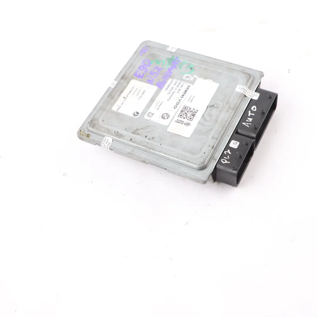 N52 Engine ECU Control Unit DME Automatic to BMW E60 E61 525i E90 E91 325i with Part number 7561817 BMW E60 E61 525i E90 E91 325i N52 Engine ECU Control Unit DME Automatic - SKU 7561817 - Part number 7561817