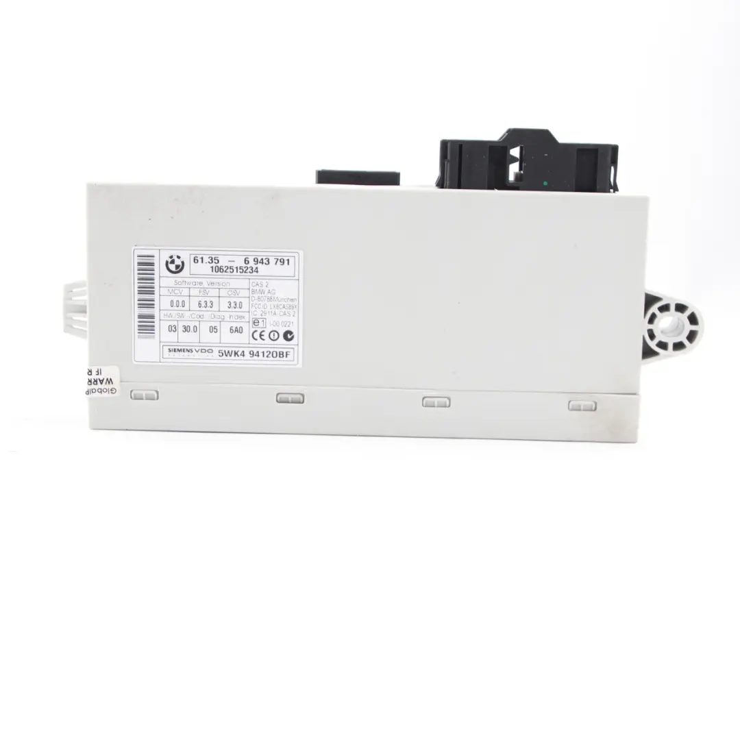 BMW E87 E90 E91 118I 318I N46 129HP ECU KIT DME CAS2 Klucz Manual - SKU 7561834-11 - Numer Części 7561834