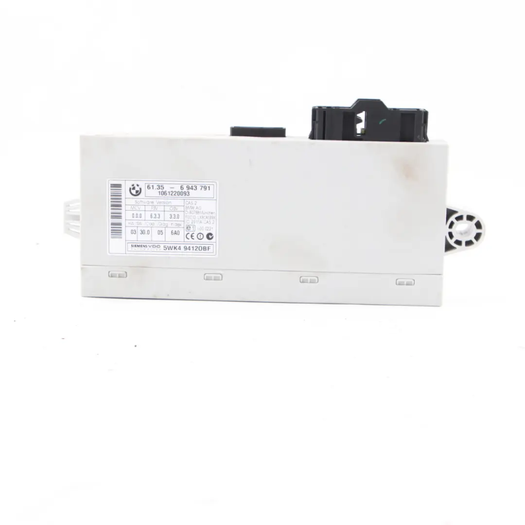N46 120i 320i 150HP KIT ECU Moteur DME CAS2 Cle Manual BMW E90 E91 - SKU 7561834-1 - Numéro de pièce 7561834