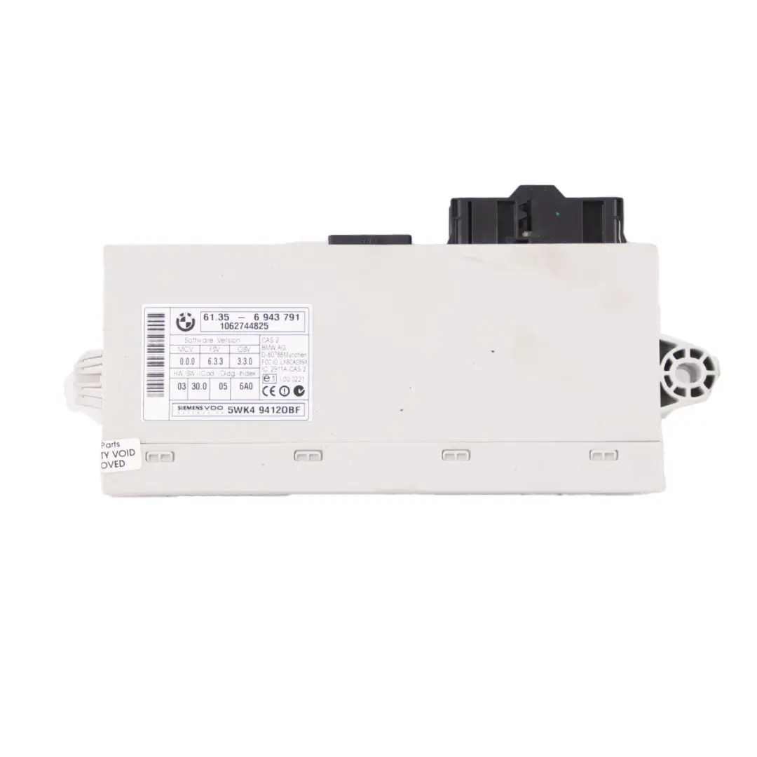 BMW E87 E90 118i 318i N46 Engine ECU KIT DME CAS2 Keys Manual - SKU 7561834-5 - Part number 7561834