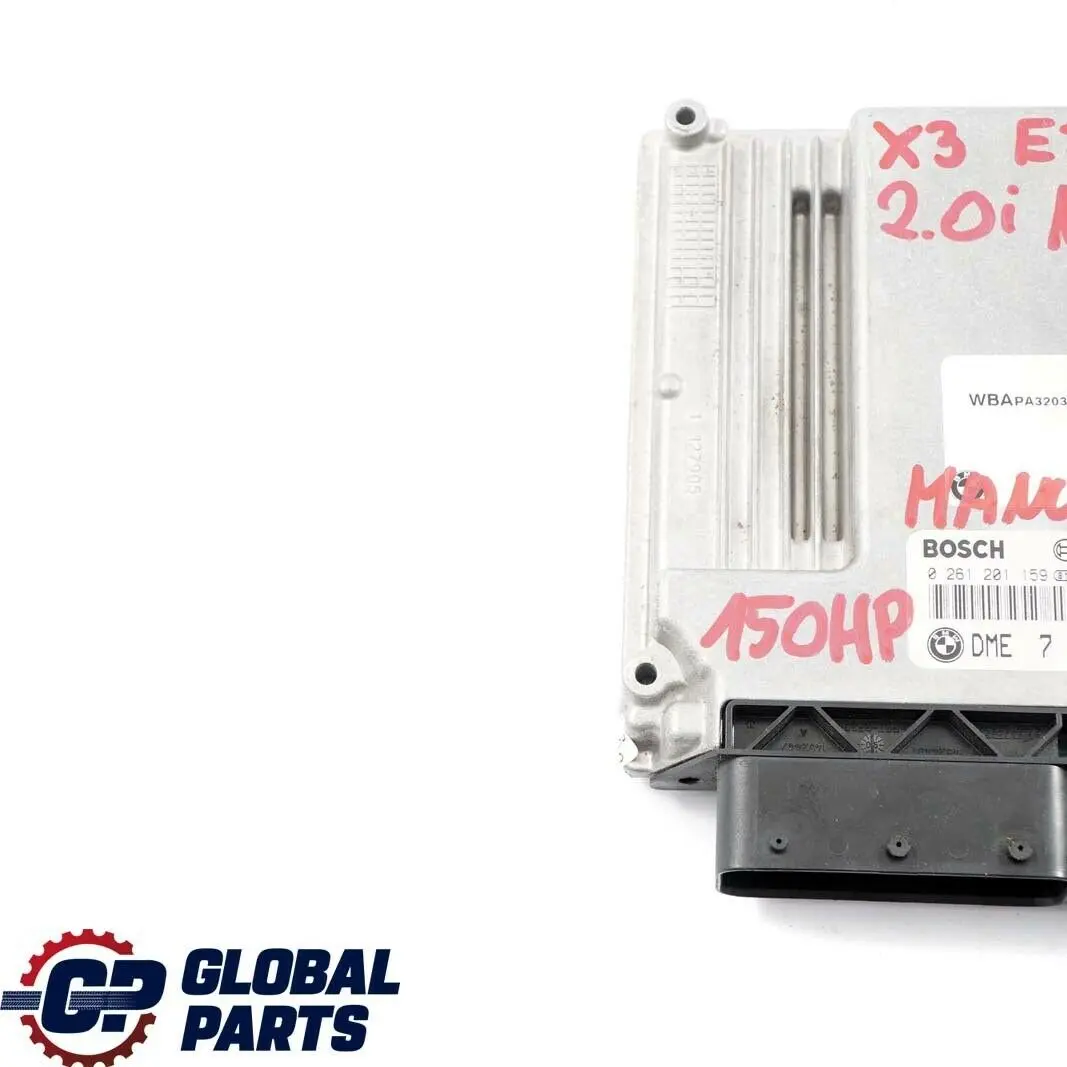 N46 150HP Moteur ECU DME Manuel pour BMW X3 E83 2.0i à propos du numéro de pièce 7561834 BMW X3 E83 2.0i N46 150HP Moteur ECU DME Manuel - SKU 7561834-6 - Numéro de pièce 7561834