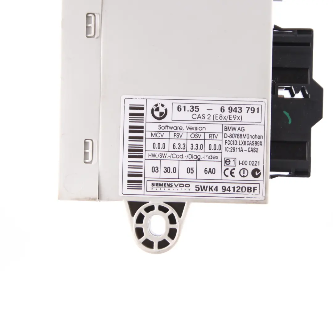 BMW E87 E90 120i 320i N46 150PS Engine ECU KIT DME CAS2 + Key Manual - SKU 7561834-7 - Part number 7561834
